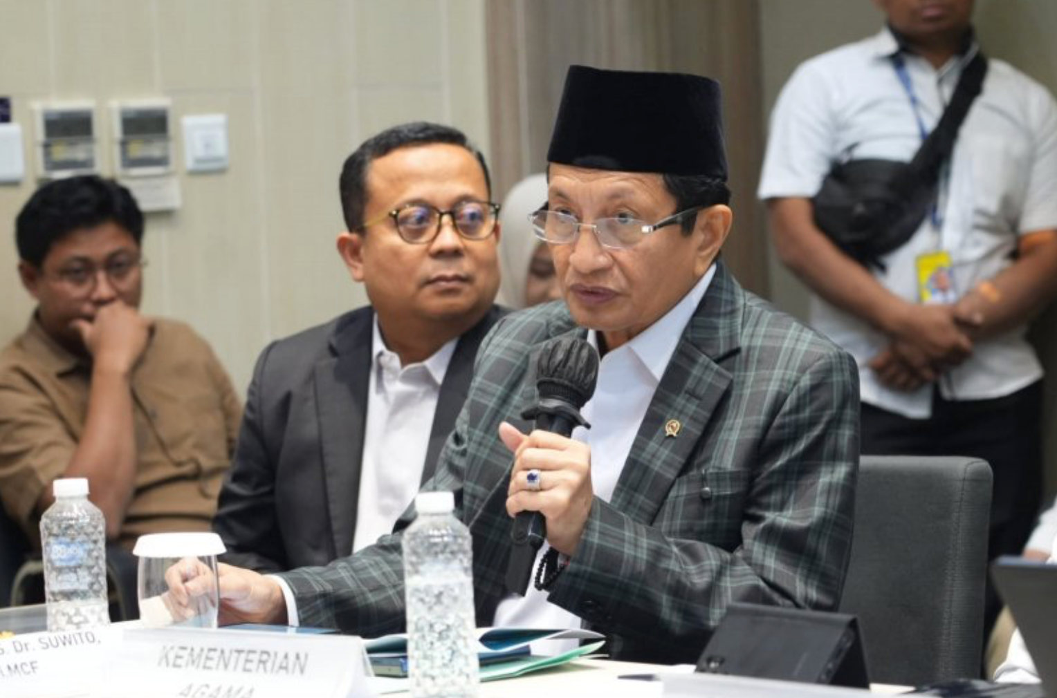 Presentasi Keterbukaan Informasi Publik, Menag Paparkan Digitalisasi Layanan dan Proteksi Data