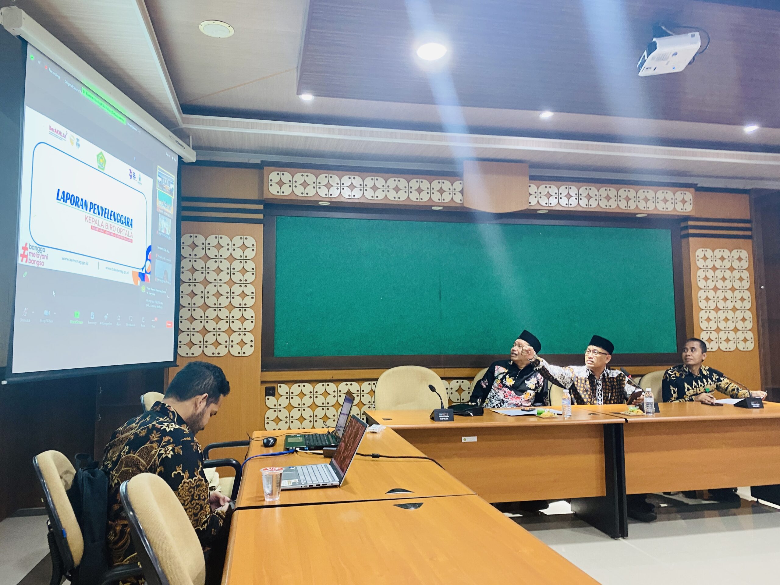 Rakor PMPZI 2025, Kanwil Kemenag DIY Mantapkan Langkah Menuju WBK/WBBM