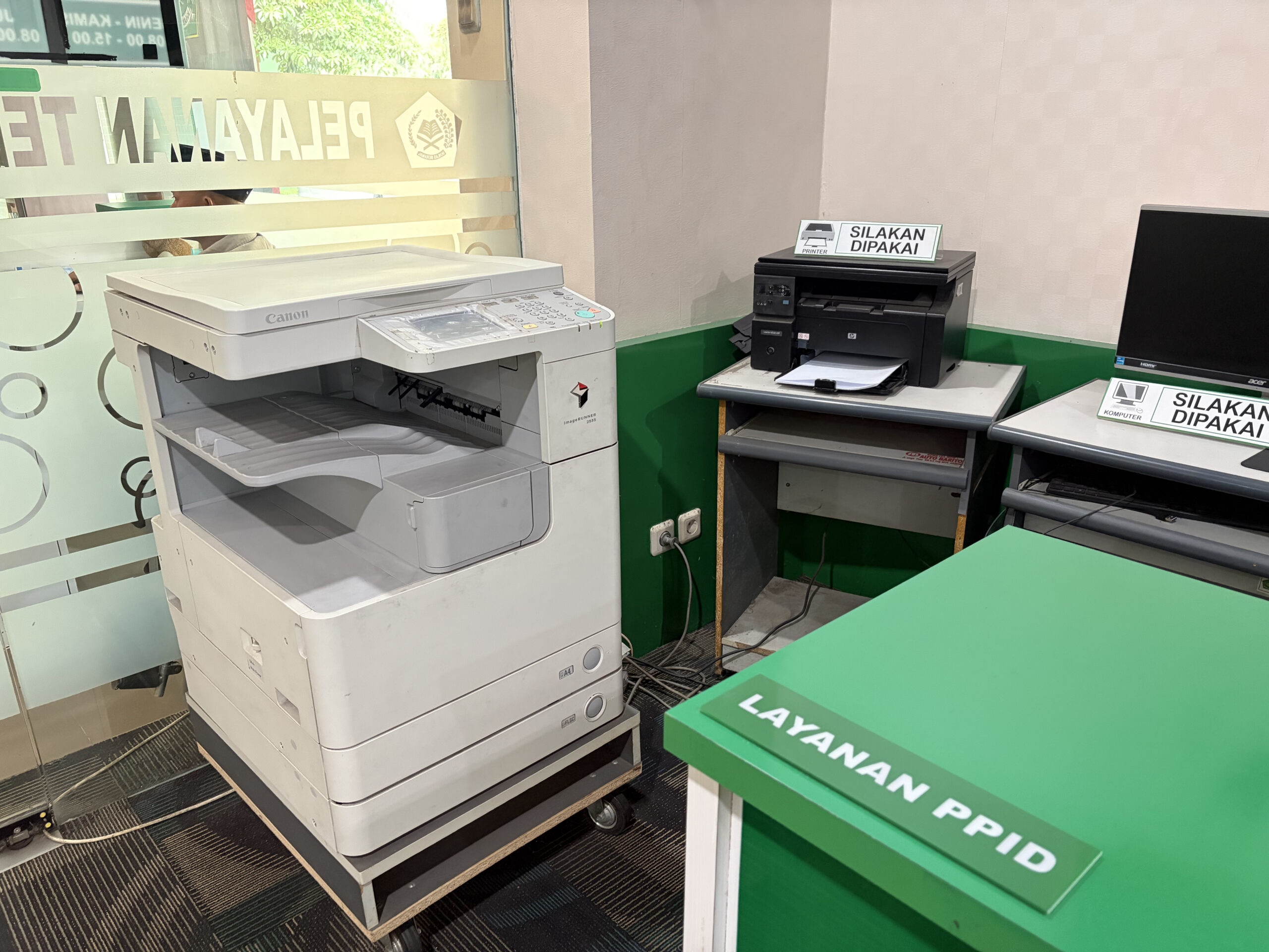 Fasilitas Printer PPID