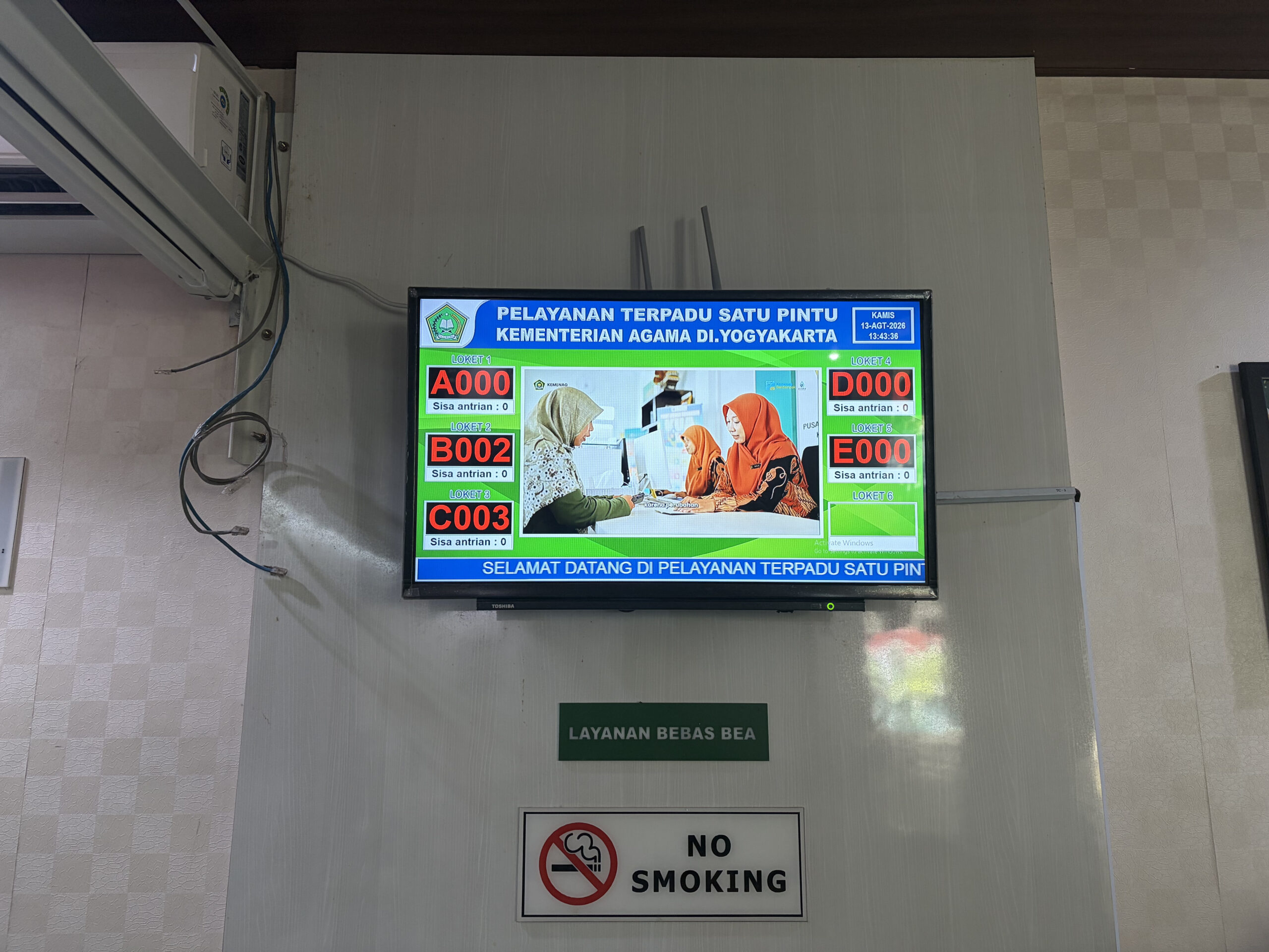 Layar TV PPID - Foto 1